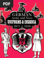 Download 1871 German Army Navy Uniforms Insignia by Silvia Navalles Derek Fernandez SN79131453 doc pdf