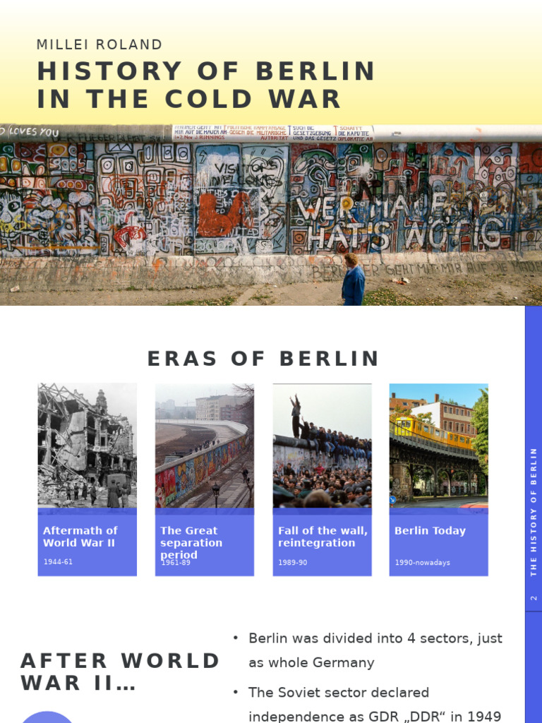 History of Berlin in The Cold War | PDF | Berlin Wall | East Germany