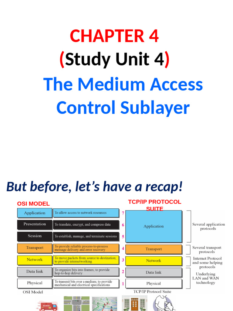 CHAPTER 4 - Study Unit 4 - The Media Access Control Sublayer | PDF ...