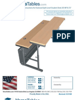 Split Level Computer Tables (ST Series) Assembly Instructions