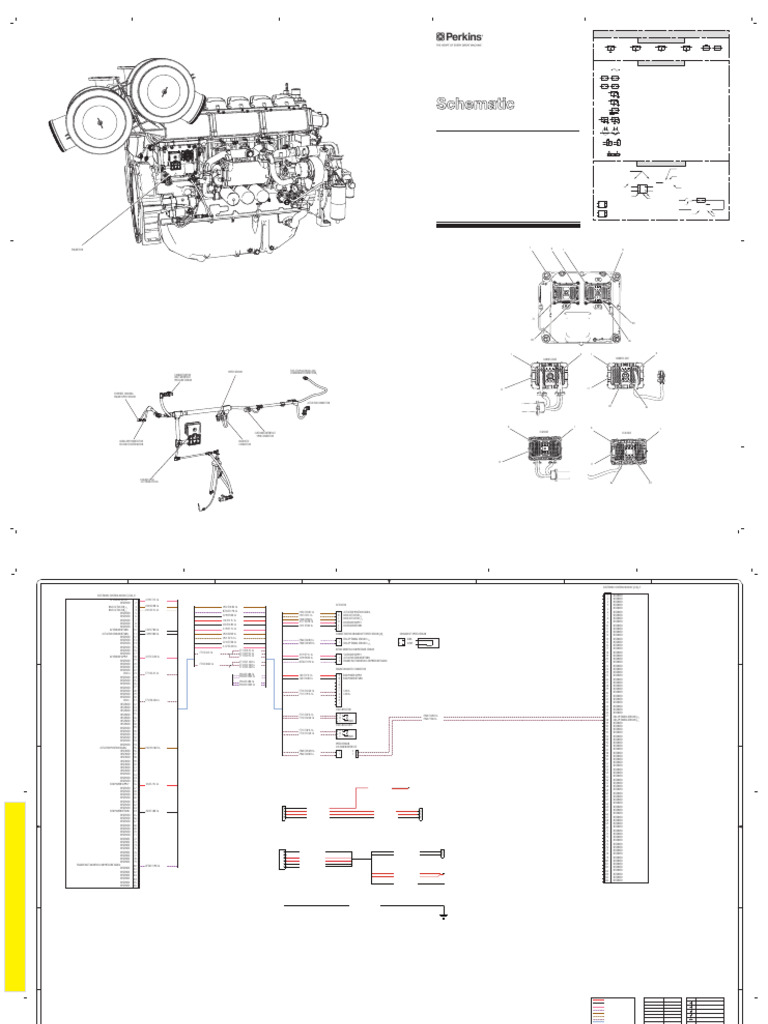 Perkins Engine Wiring Diagrams | PDF | Switch | Electrical Connector