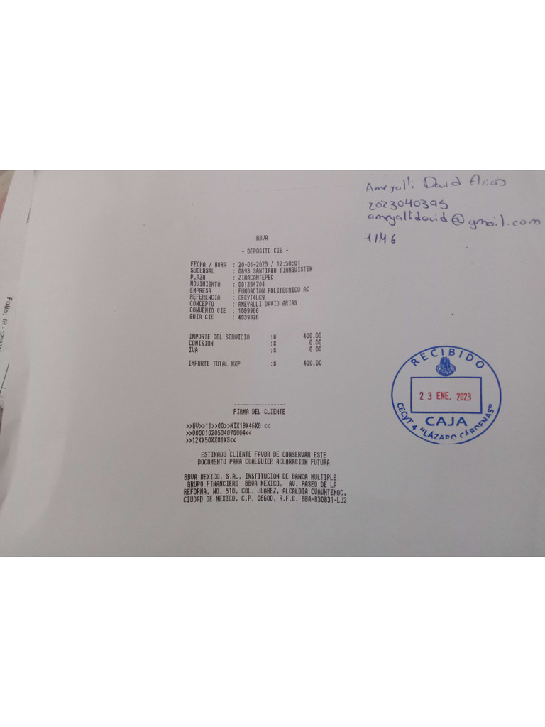 Recibo de Pago | PDF