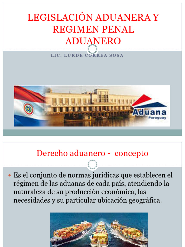 Legislación y Régimen Aduanero en Paraguay | PDF | aduana | Arancel