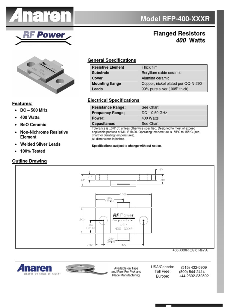 Go RFP 400 50R | PDF | Computers | Technology & Engineering