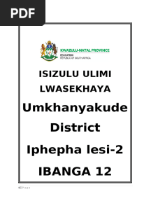 Izitatimende Zomkhanyakude District - 122656