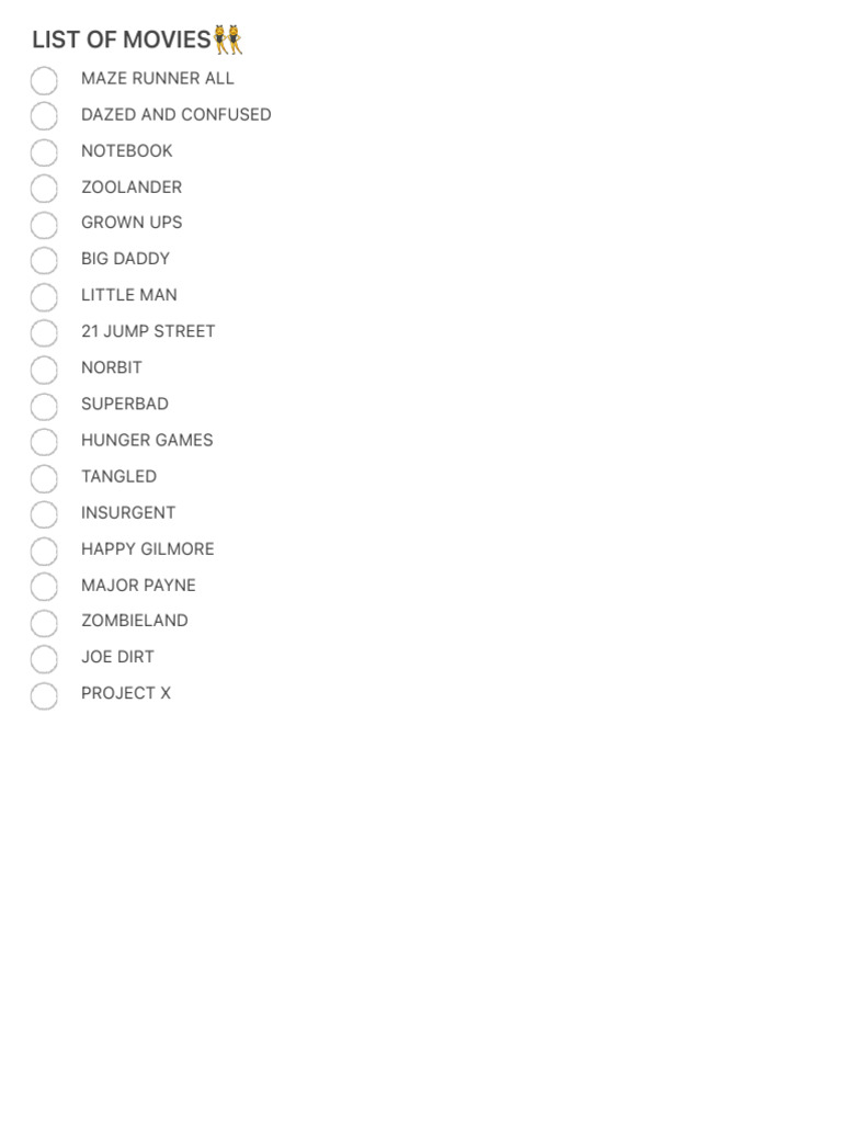 List Of Movies Considered The Worst