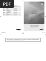 Samsung LCD TV LA46B550 User Manual