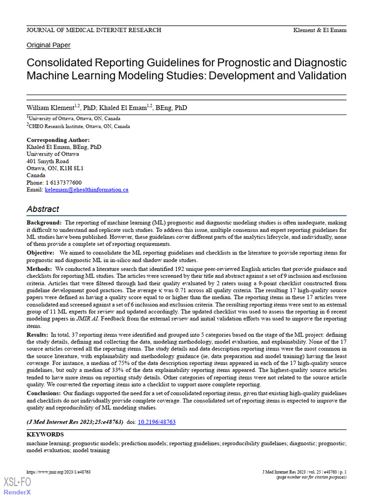 Article 1 | PDF | Medical Diagnosis | Machine Learning