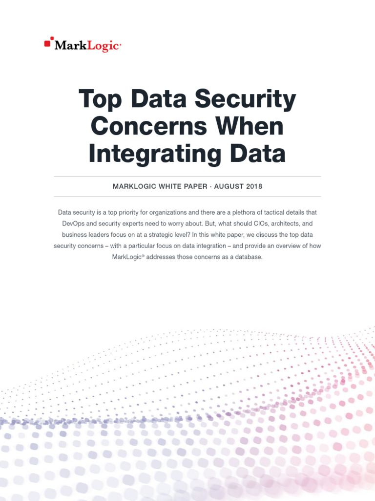 Data Security Risks in Data Integration | PDF | Computer Security ...