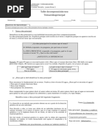 Tema, Ideas Principales y Secundarias | PDF | Comprensión lectora