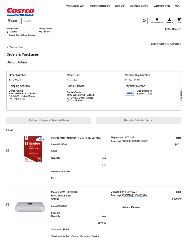 Mac Mini 1 Costcoo Pdf Costco Payments