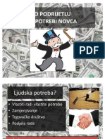 O podrijetlu i upotrebi novca