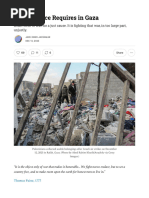 What Justice Requires in Gaza - by Jack Omer-Jackaman