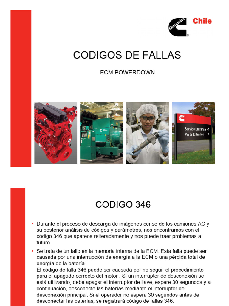 Informe Falla Ecm Pdf