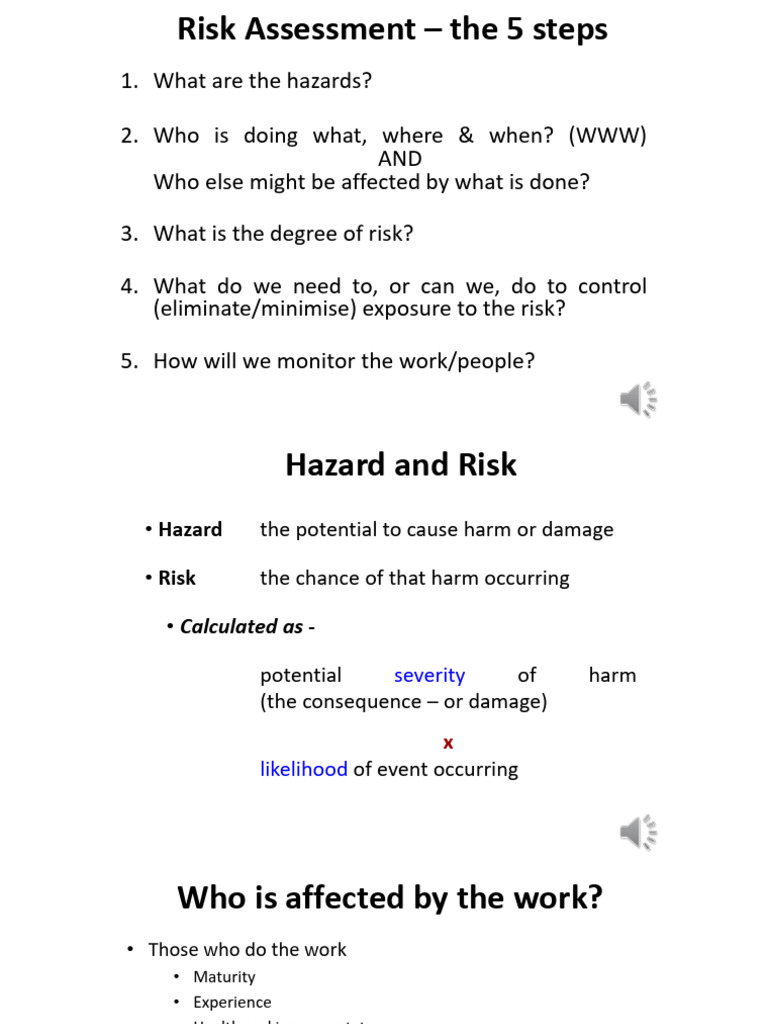 12 - Risk Assessment and Control Measures | PDF | Risk | Risk Assessment