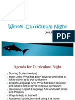 SCS- Curriculum Night 