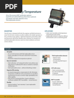 Trend Data Sheet HT/D Duct Humidity and Temperature Sensors | PDF ...