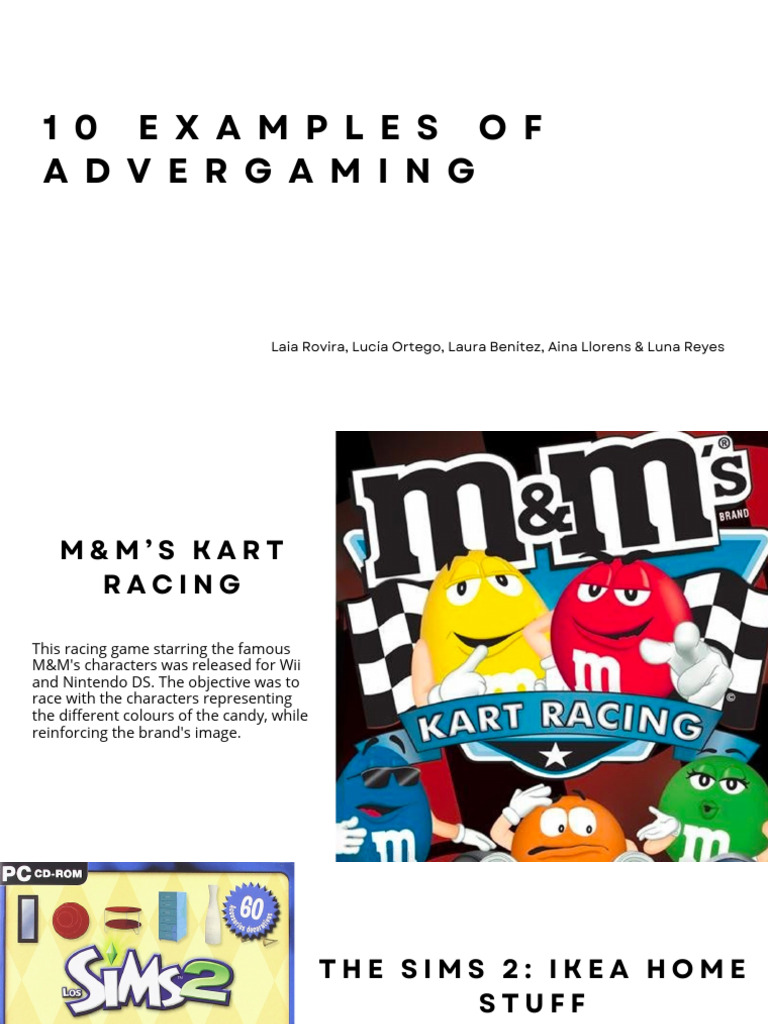 10 Examples of Advergaming | PDF | Pepsi | Coca Cola
