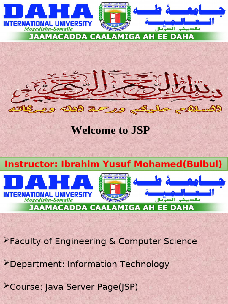 Chapter 2 JSP | PDF | Computer Science | Software Engineering