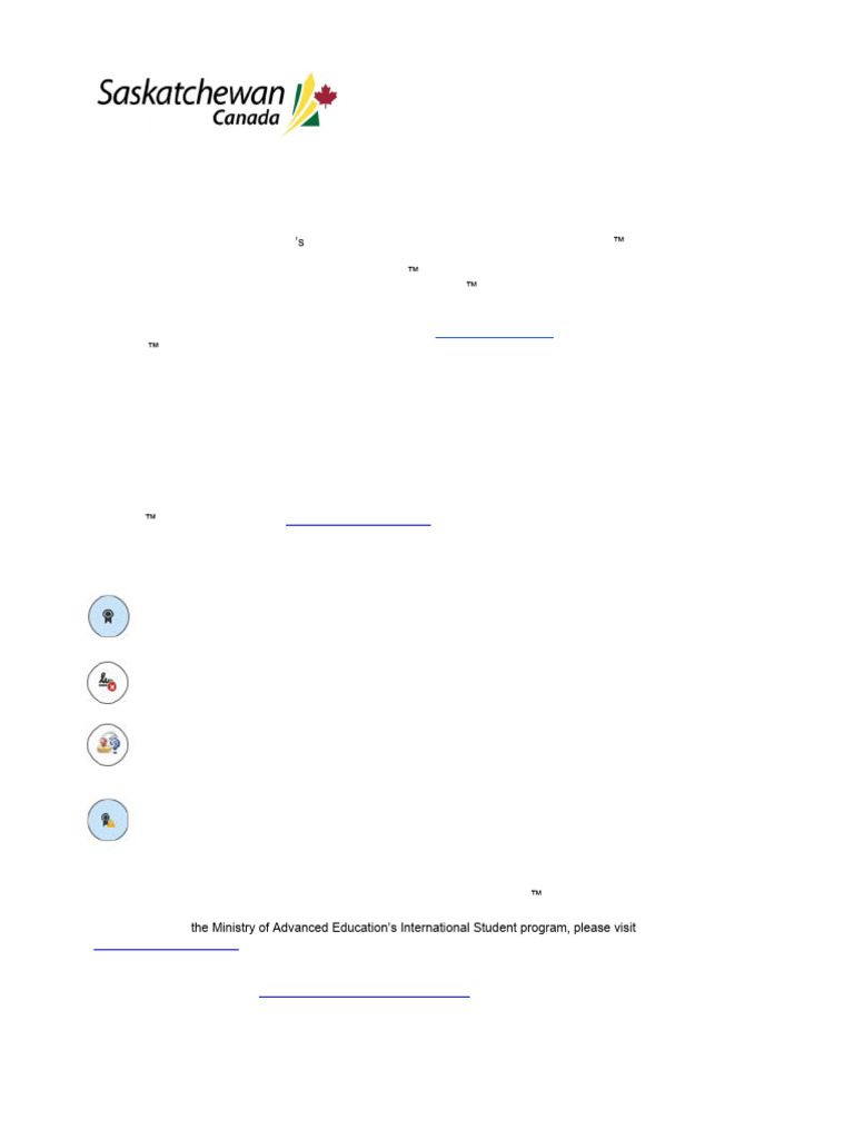 Saskatchewan Study Permit Attestation Letter | PDF | Authentication ...