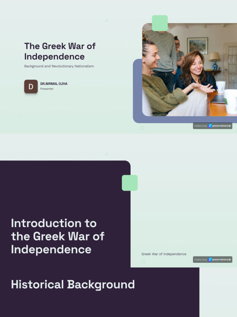 The Greek War of Independence | PDF