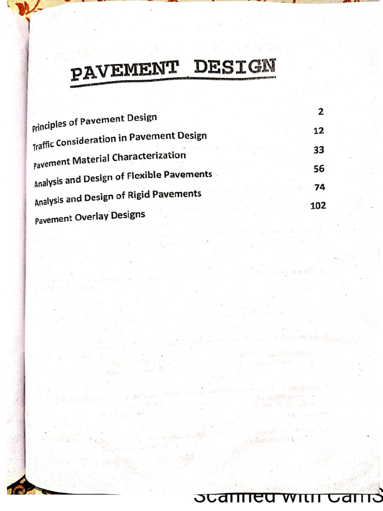 Pavement Design 1 | PDF