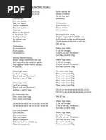 Wavin' Flag Lyrics by K'naan | PDF