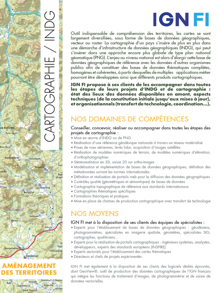 Expertise en données cartographiques IGN FI | PDF | Cartographie ...