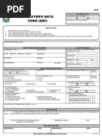 SSS Form L-501 Specimen Signature Card | PDF | Identity Document