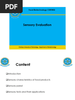 Sensory Analysis Star Diagram Guide | PDF