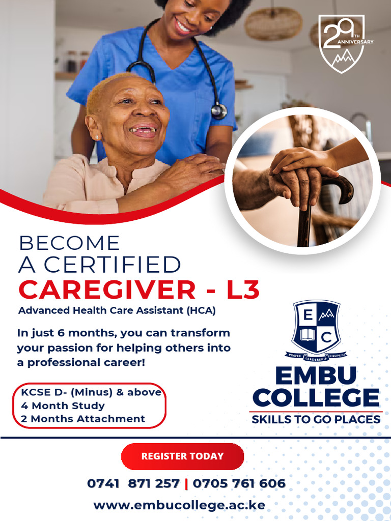 Caregiver Course Subjects