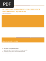 Notational Analysis in Sports Performance | PDF | Analysis ...