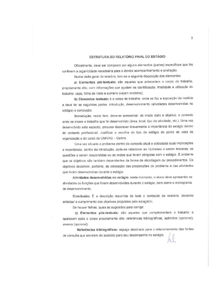 Modelo de Relatório Final | PDF
