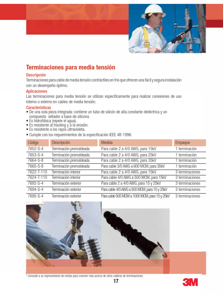3m. Copa Terminal | PDF | Ingenieria Eléctrica | Electricidad