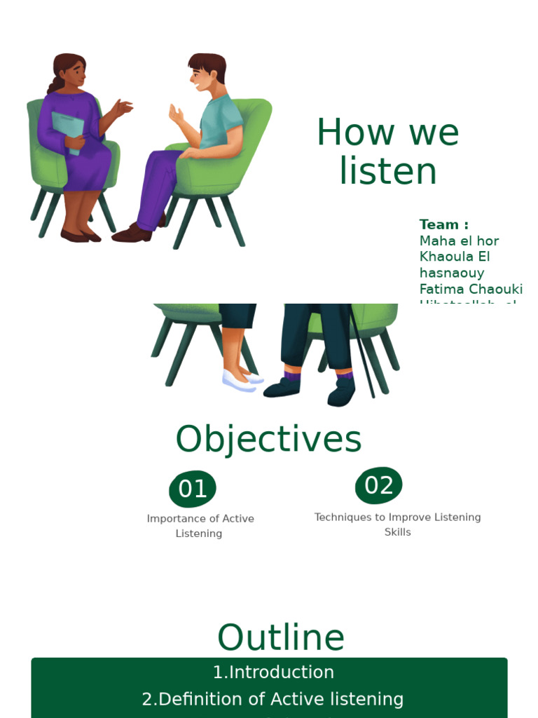 Mastering Active Listening Skills | PDF | Career & Growth | Self ...