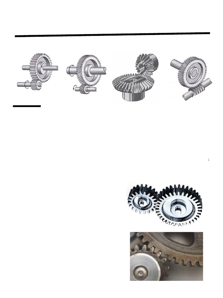 Gear Design Fundamentals and Analysis | PDF | Gear | Mechanics