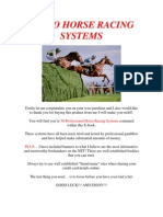 50 Pro Horse Racing Systems