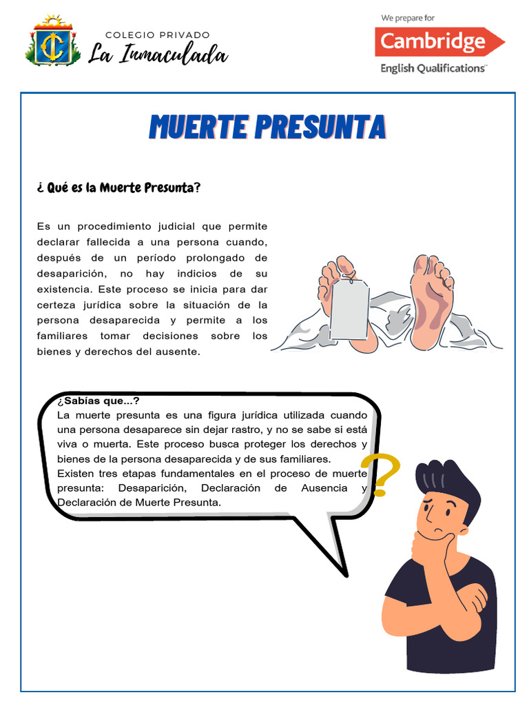 Muerte Presunta | PDF | Herencia | Justicia