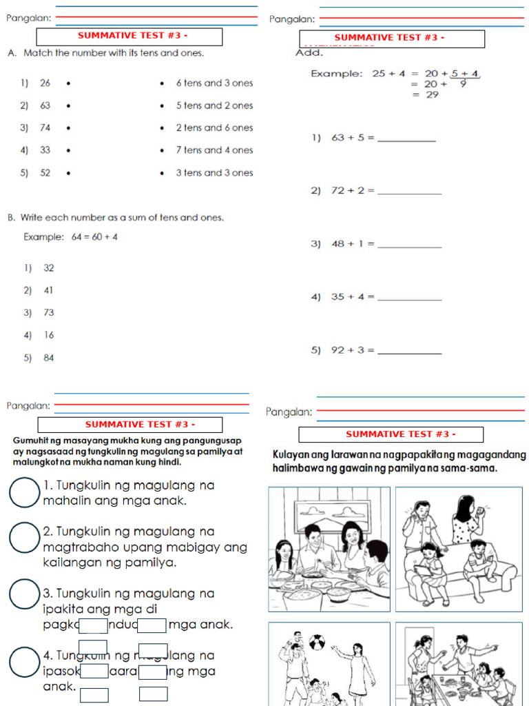 Q2 Summative Test 3 | PDF | Teaching Methods & Materials