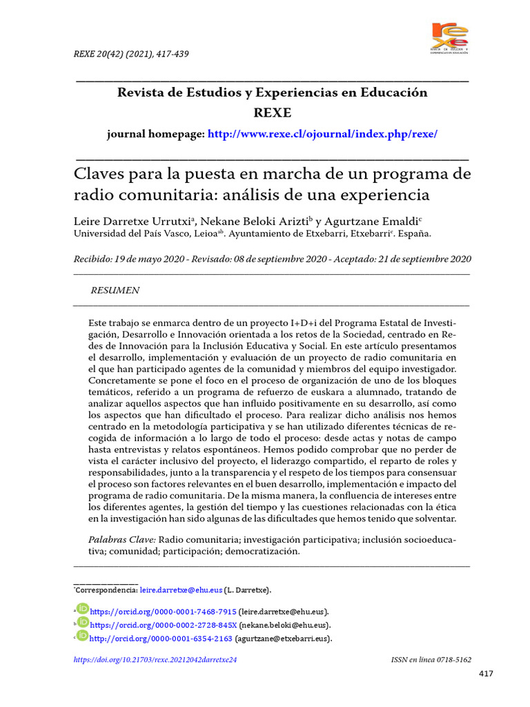 Claves para La Puesta en Marcha de Un Programa de | PDF | Radiodifusión ...