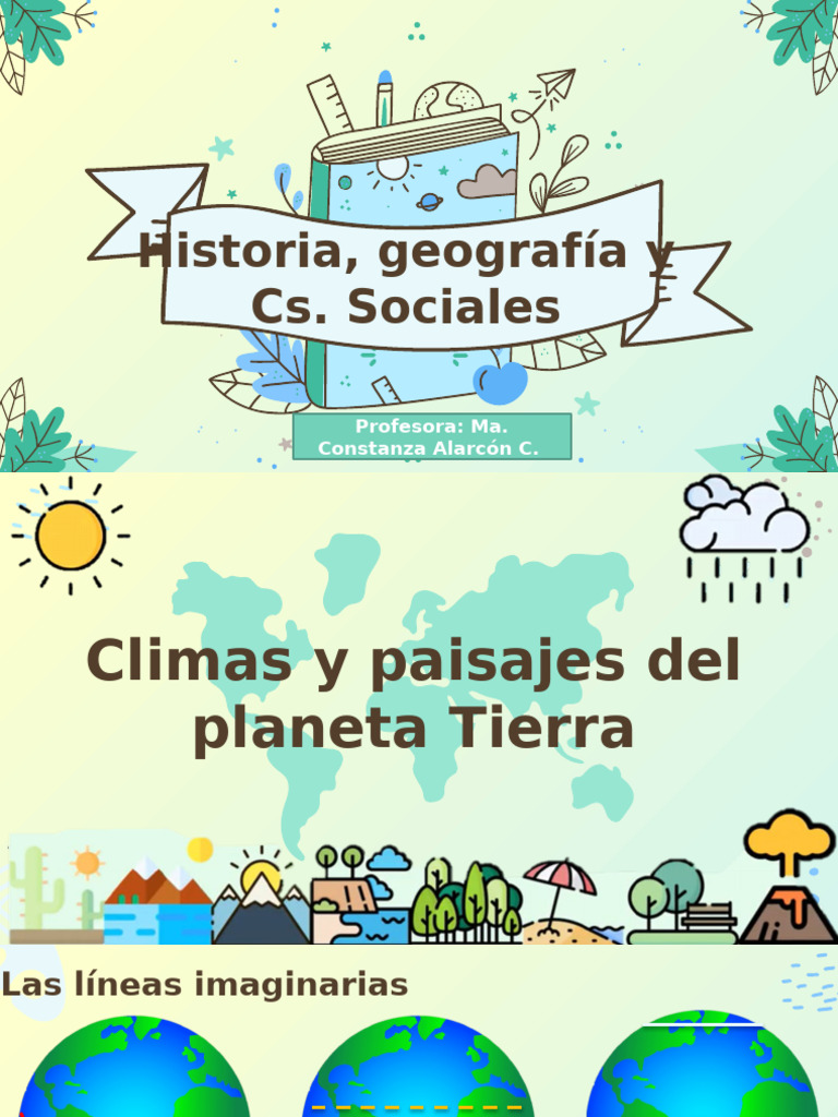 Climas y Paisajes del Mundo | PDF | Clima templado | Clima