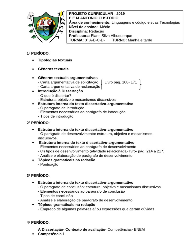 Estrutura e Tipos de Dissertação | PDF | Carreira e Crescimento | Artes ...