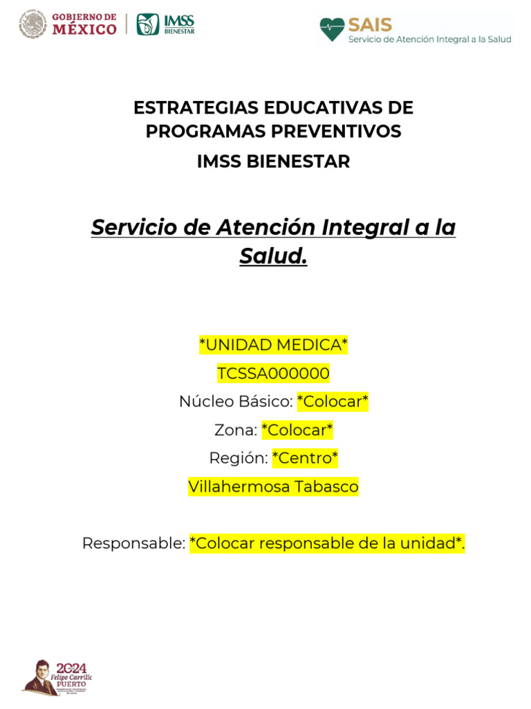 Estrategias de Programas Preventivos SAIS | PDF | Enfermería | Obesidad