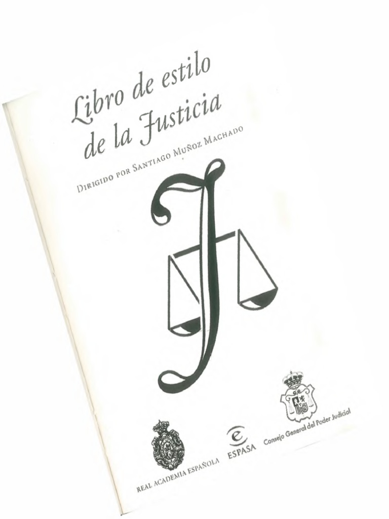 Libro de Estilo de la Justicia | PDF | Justicia | Crimen y violencia
