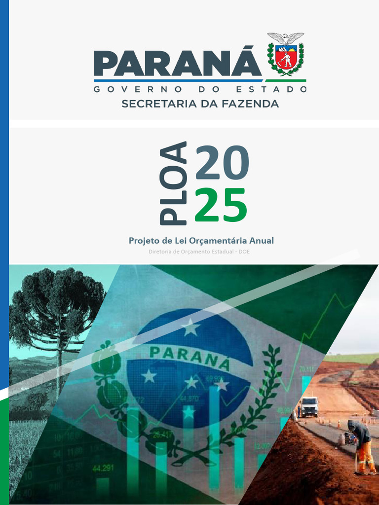 PLOA 2025: Orçamento do Estado Paraná | PDF | Orçamento governamental ...