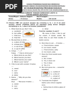 Kumpulan Soal Bahasa Inggris Tentang Food and Drink | PDF | Foods | Cuisine
