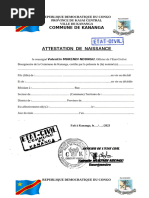 Immatriculation RCCM en RDC | PDF | République démocratique du Congo ...