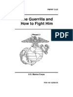 US Marine Corps FMFRP 1225 the Guerilla and How to Fight Him