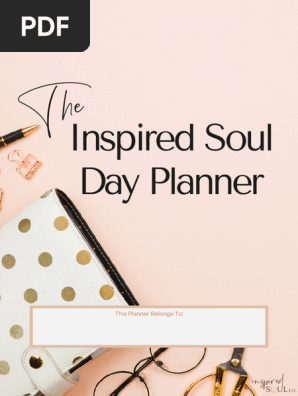 The Inspired Soul Day Planner