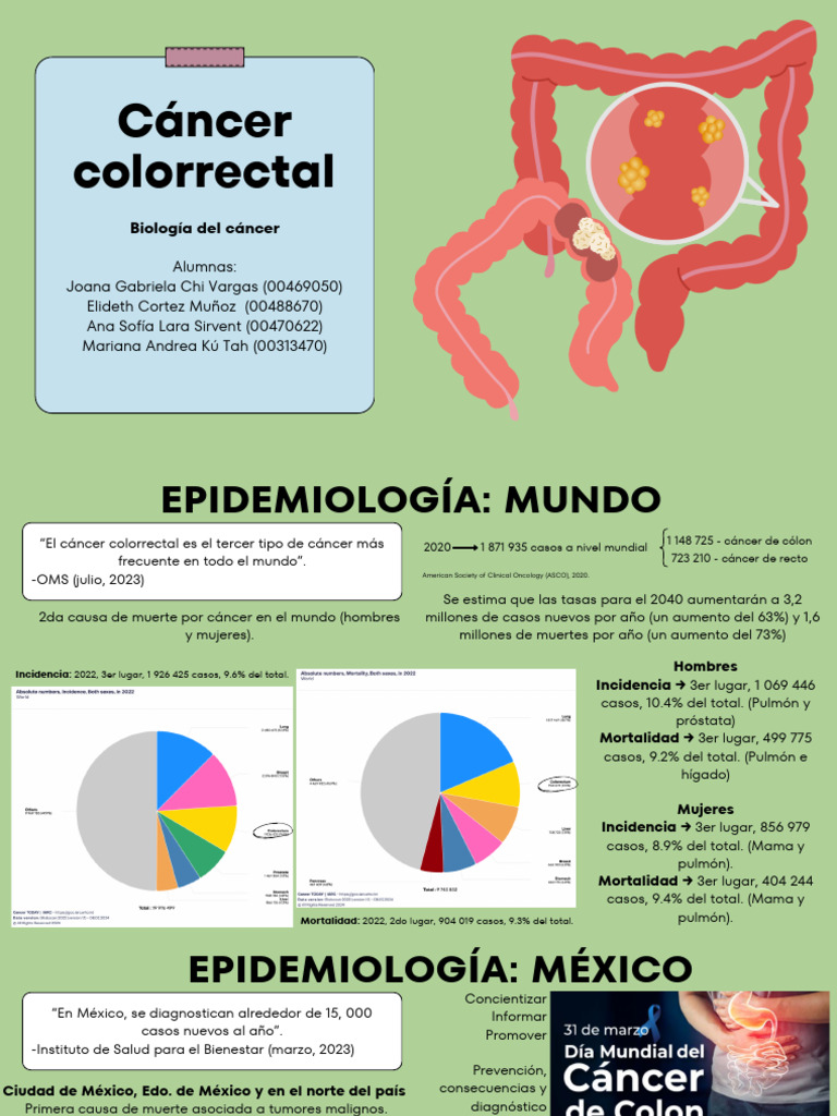 Cáncer Colorrectal PDF | PDF | Cáncer colonrectal | Cáncer
